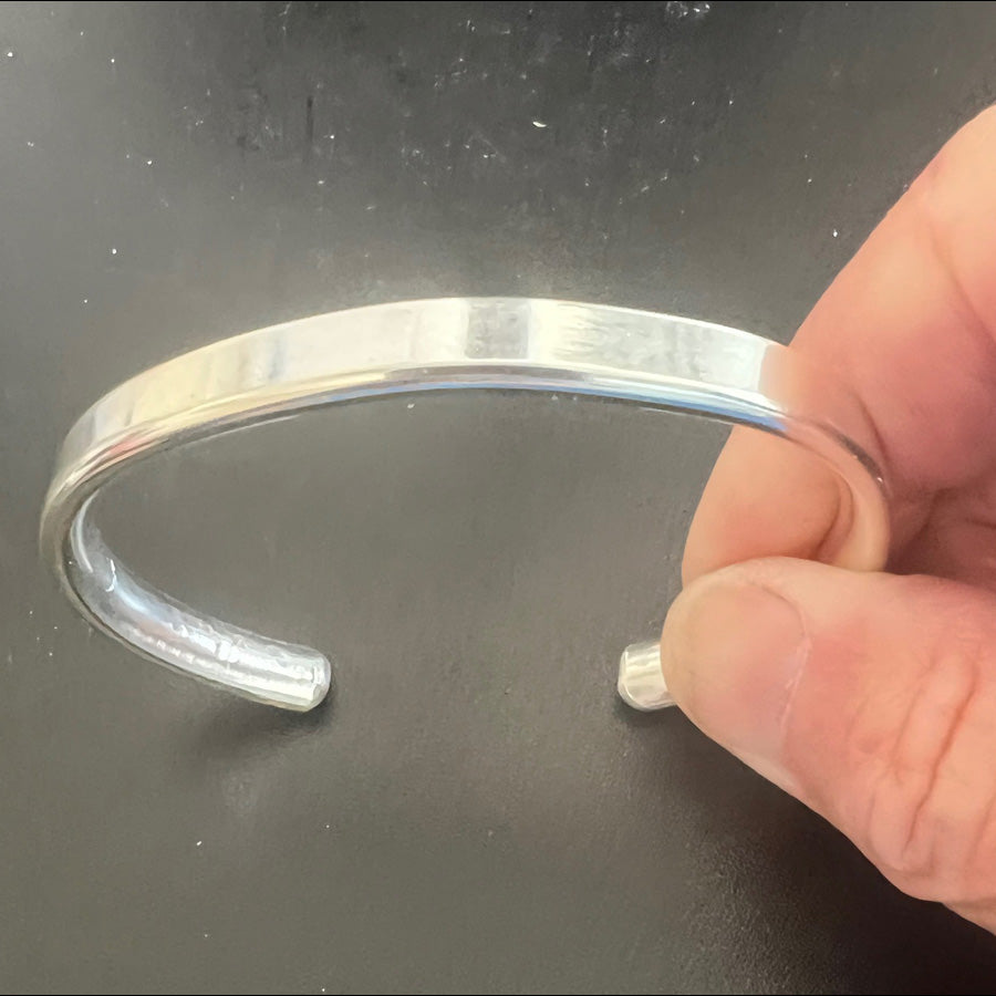 Sterling Silver Hefty Bracelet
