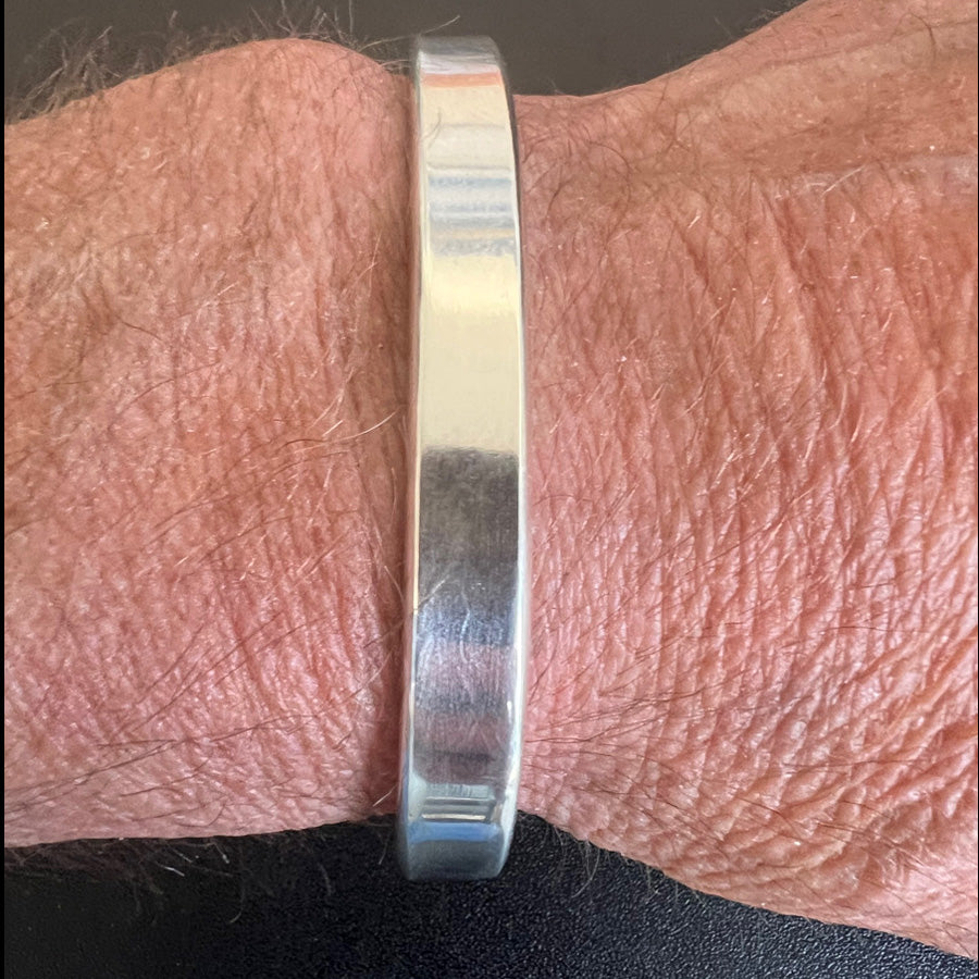 Sterling Silver Hefty Bracelet