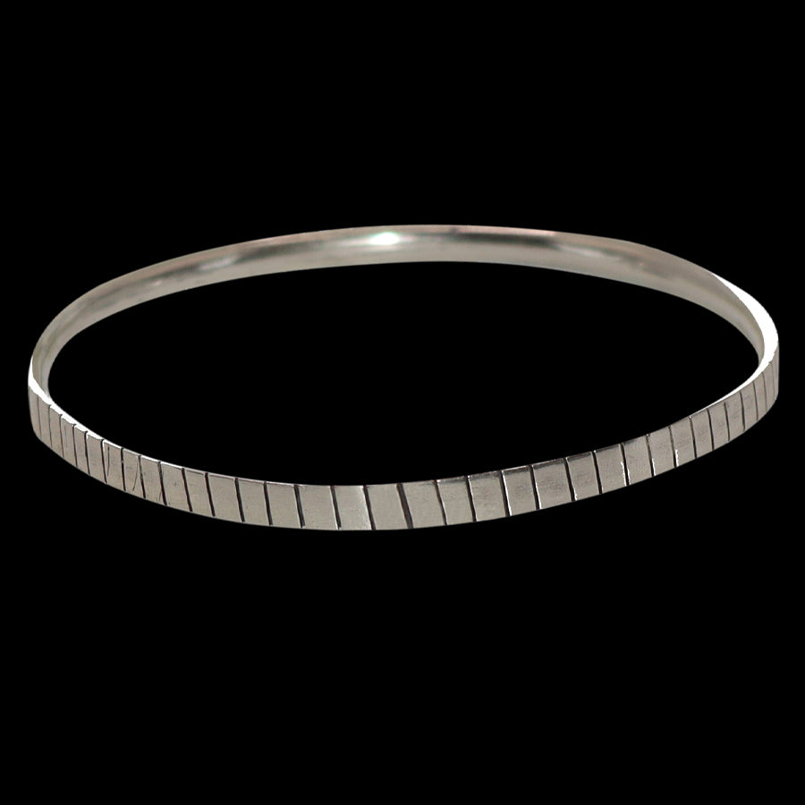 Woman's Sterling Silver Bangle