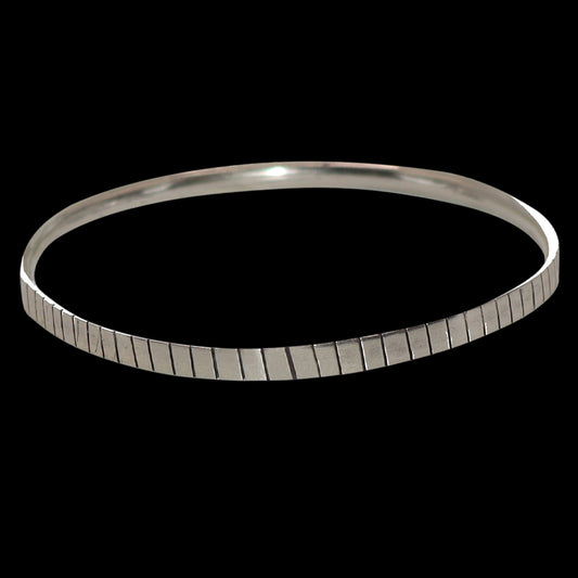 Woman's Sterling Silver Bangle