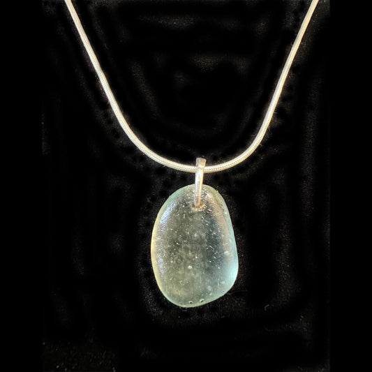 Teardrop Sea glass necklace
