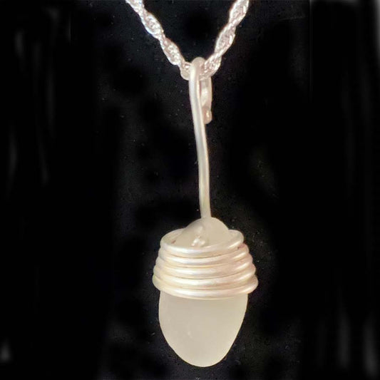 sea glass necklace